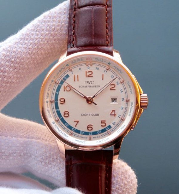 IWC Portuguese Automatic Yacht Club White Dial RG