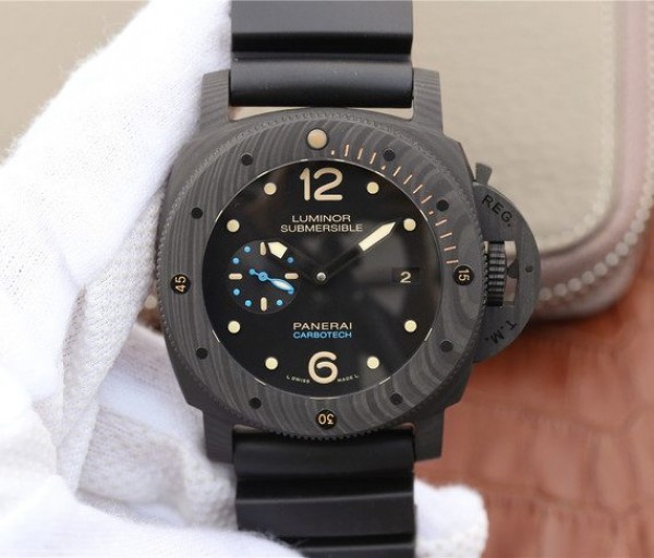 Panerai VSF PAM616 Carbotech Rubber Strap P.9000 Super Clone