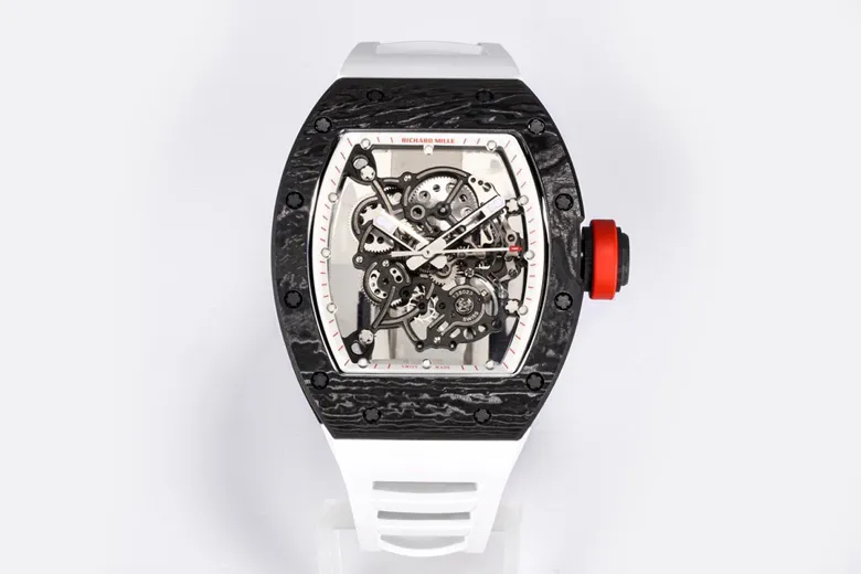 Richard Mille Richard Mille RM055 Black Carbon Fiber Watch vs The Original: A Detailed Comparison