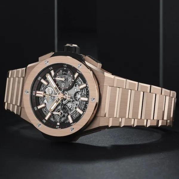 Hublot Big Bang Men Automatic Black 18ct Rose Gold Watch 451.OX.1180.OX - view 4
