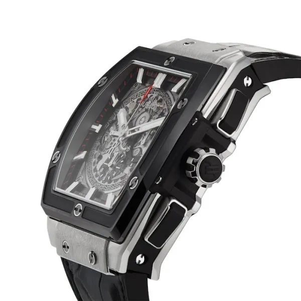 Hublot Spirit Of Big Bang Men Automatic Skeleton Leather Watch 601.NM.0173.LR - view 3