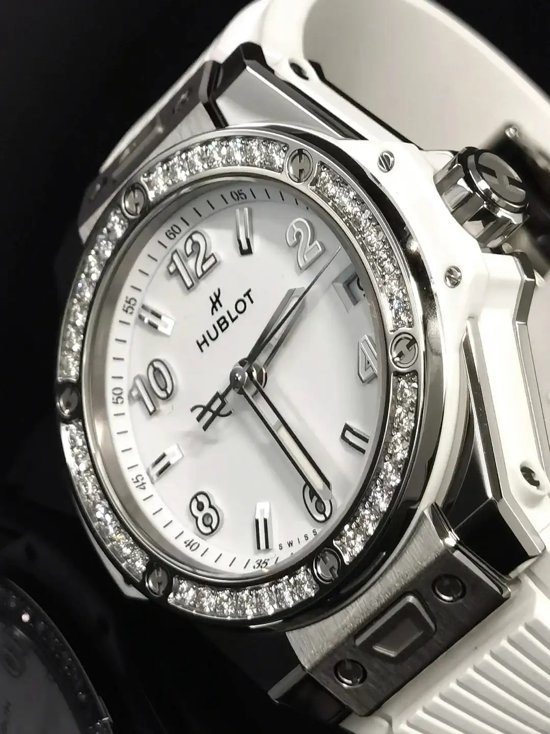 Hublot Big Bang Women Automatic White Rubber Watch 465.SE.2010.RW.1204 - view 4